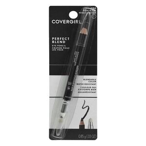CoverGirl Perfect Blend Eyeliner, Basic Black 100, Water Resistant, 0.03 oz
